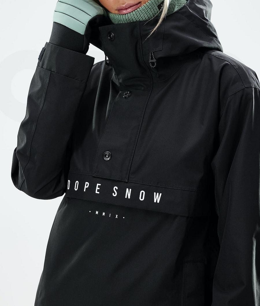 Black Women's Dope Legacy W 2021 Snowboard Jackets | AUWY3495