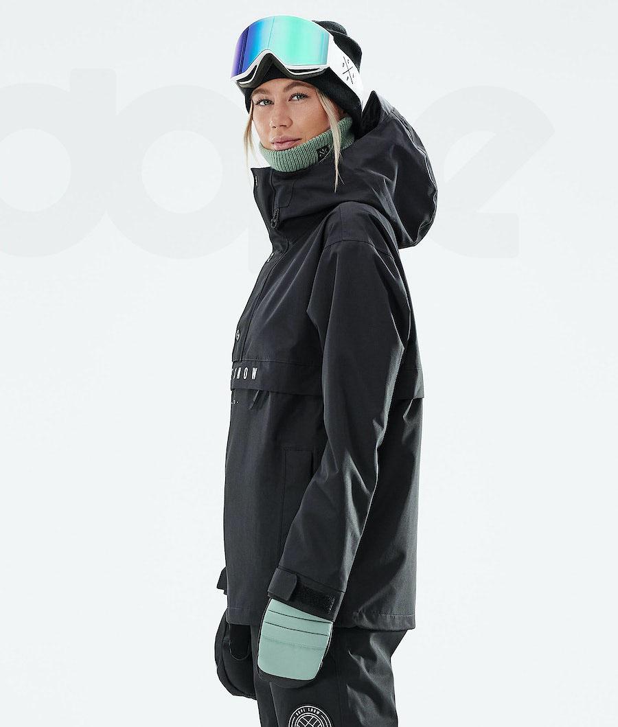 Black Women's Dope Legacy W 2021 Snowboard Jackets | AUWY3495