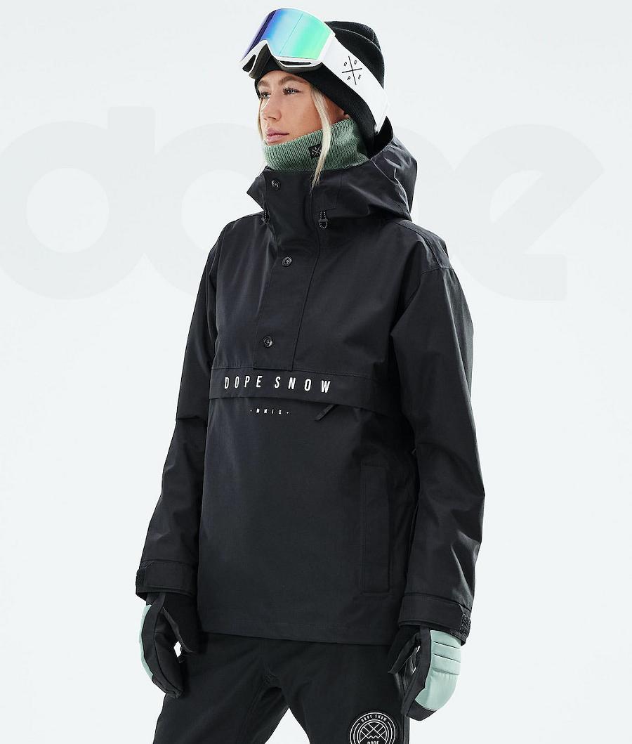 Black Women\'s Dope Legacy W 2021 Snowboard Jackets | AUWY3495