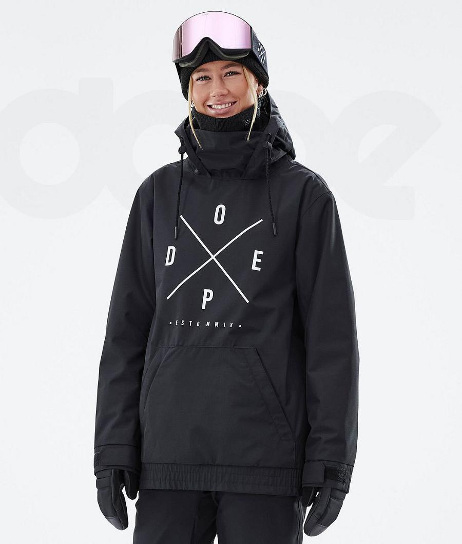 Black Women\'s Dope Migoo W 2X-Up Ski Jackets | AUPQ3670