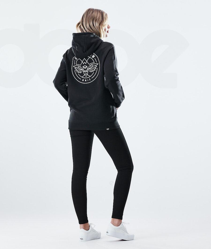 Black Women's Dope Regular Beak Hoodie | AUSO3849