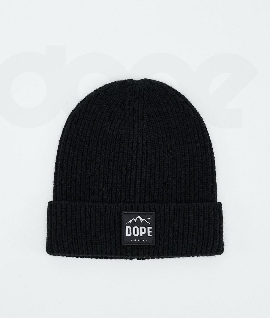 Black Women\'s Dope Ribbed Paradise Beanie | AUEX4041