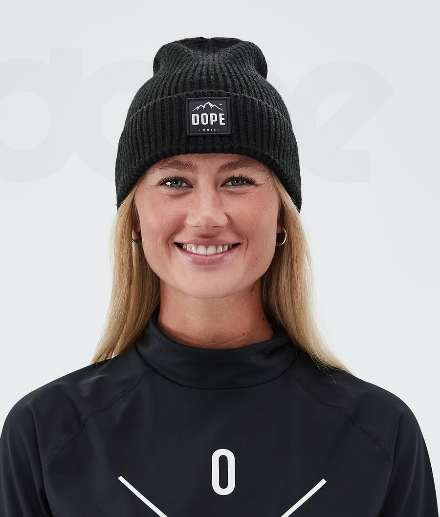 Black Women's Dope Ribbed Paradise Beanie | AURW4040