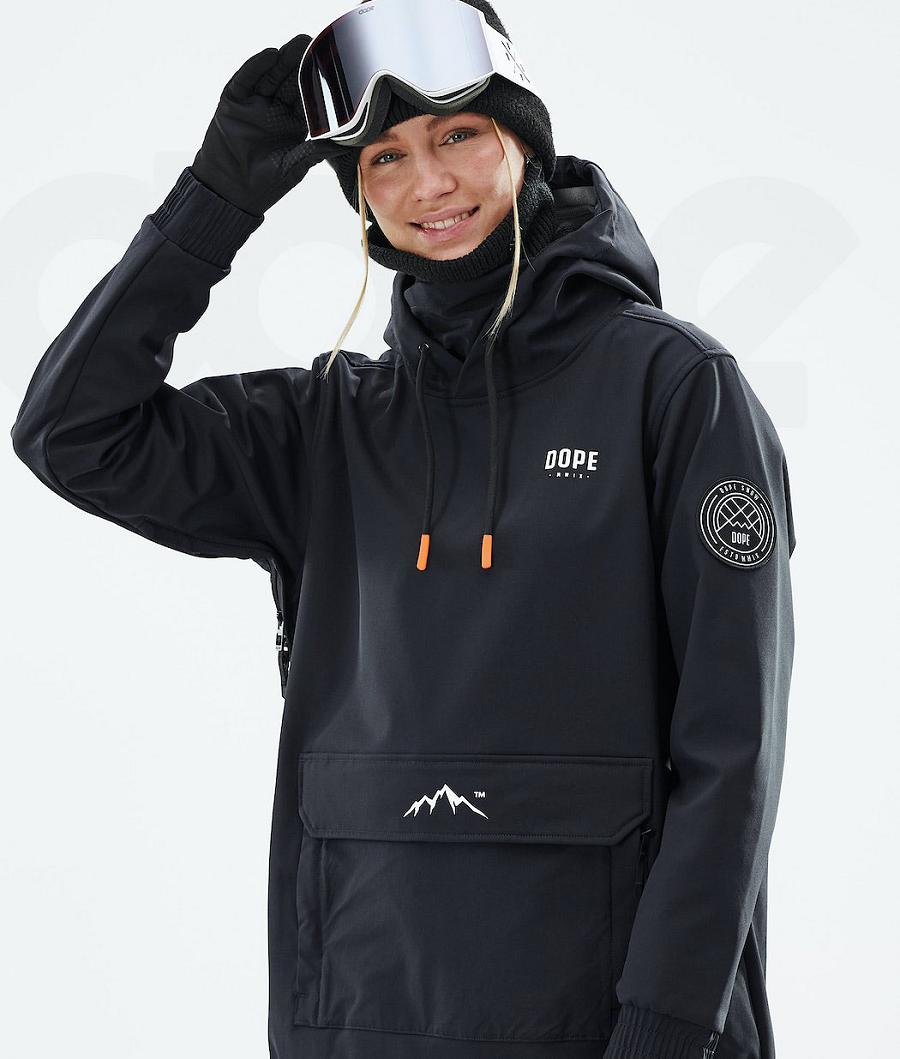 Black Women's Dope Wylie W Capital Snowboard Jackets | AUAP3513