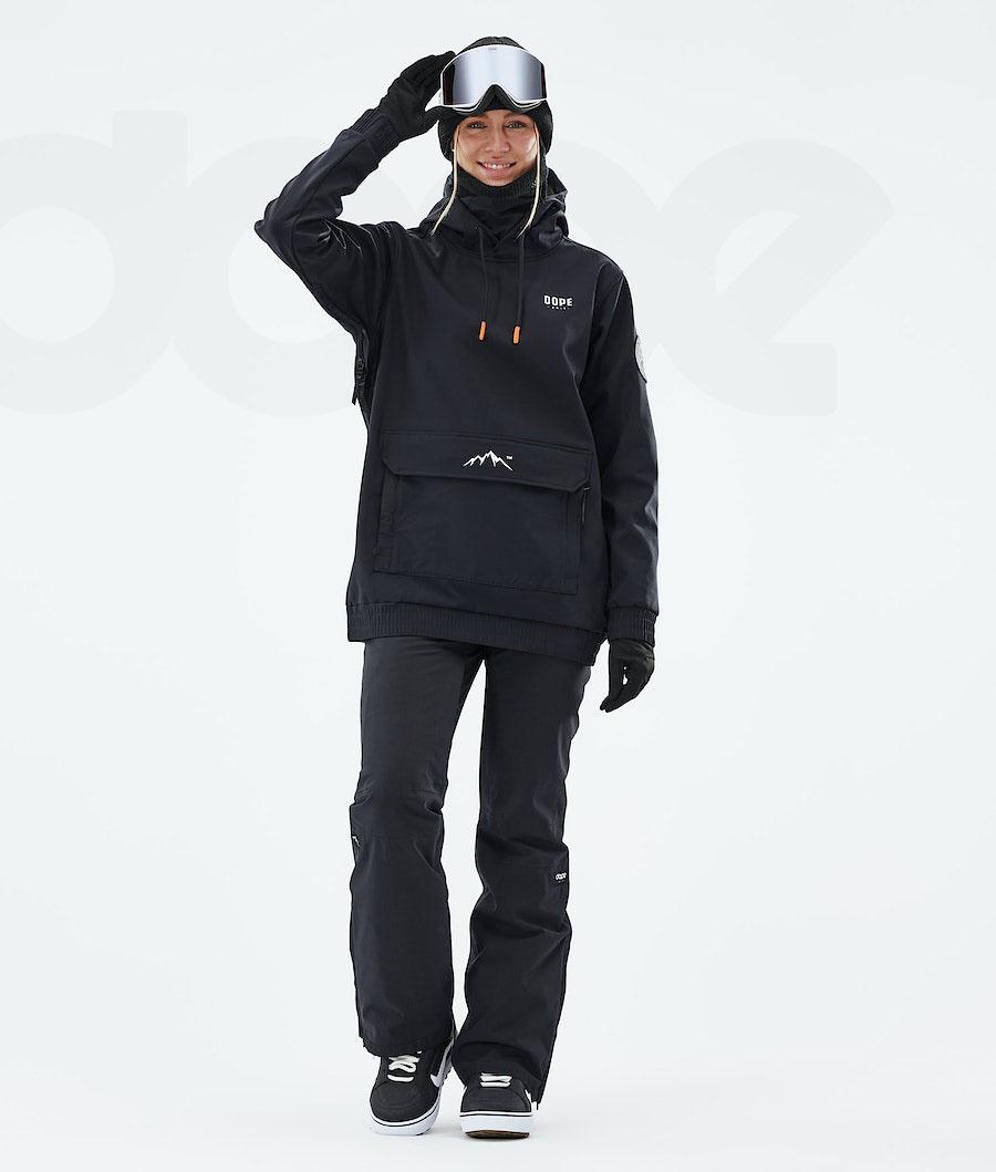 Black Women's Dope Wylie W Capital Snowboard Jackets | AUAP3513