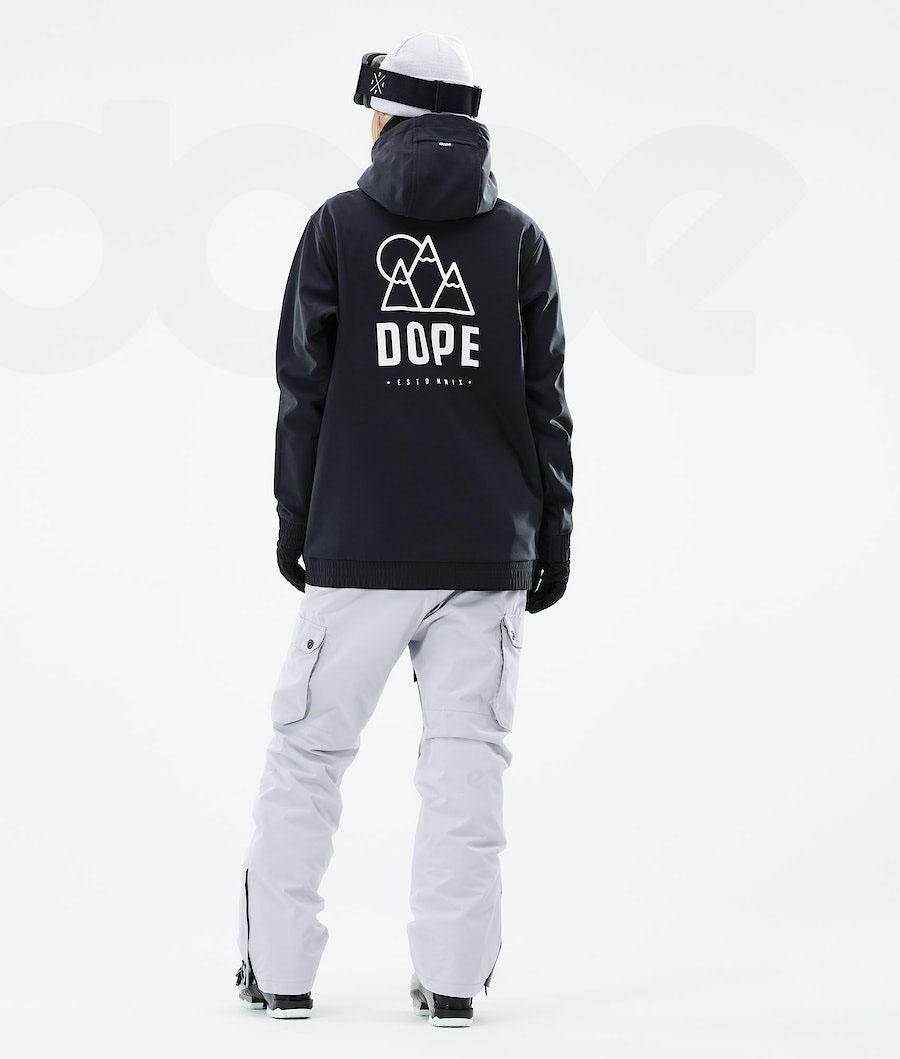 Black Women's Dope Yeti 2021 Rise Ski Jackets | AUIS3697