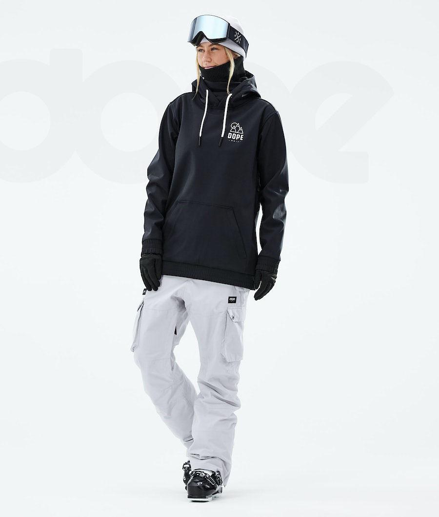 Black Women's Dope Yeti 2021 Rise Ski Jackets | AUIS3697