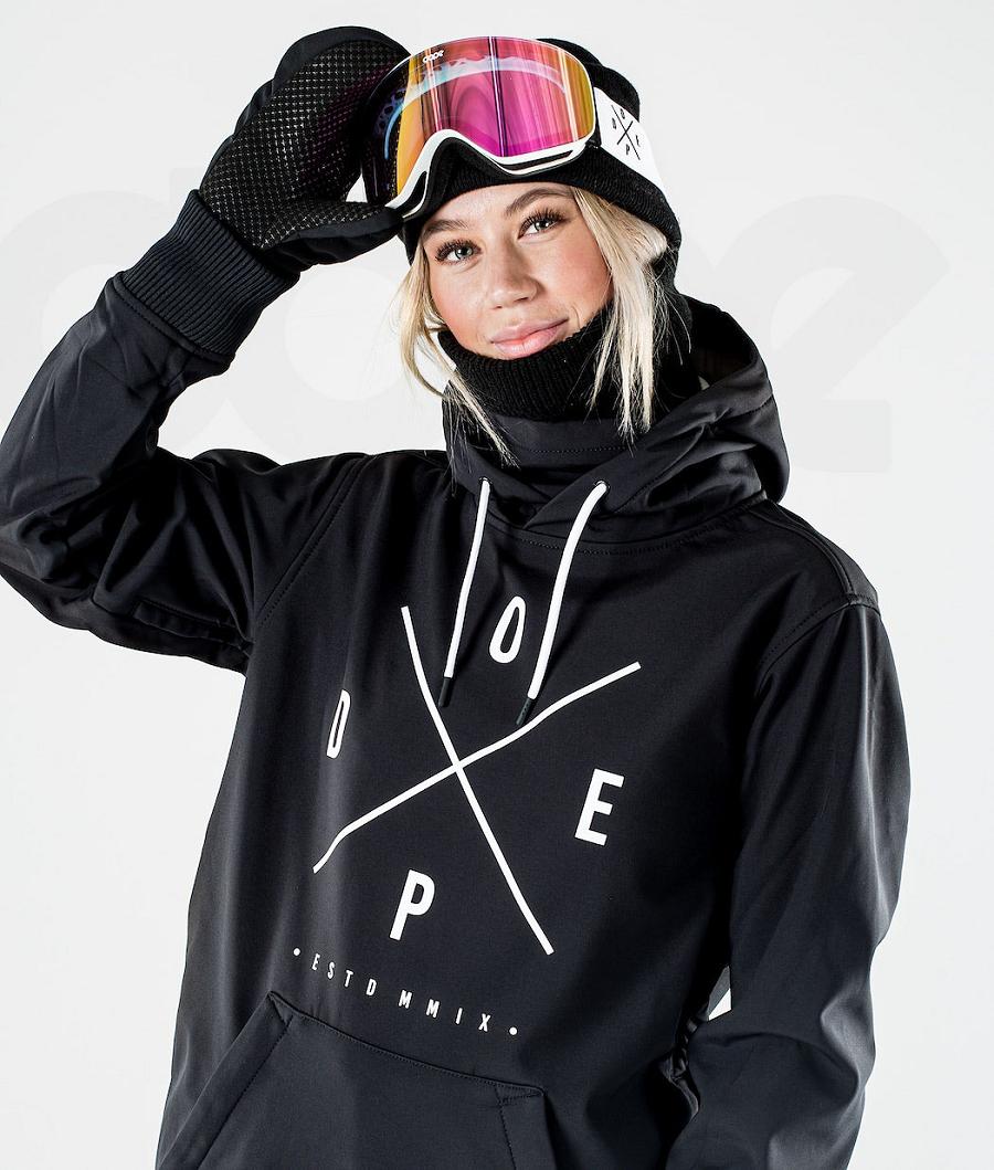 Black Women's Dope Yeti W 10k Ski Jackets | AURW3701