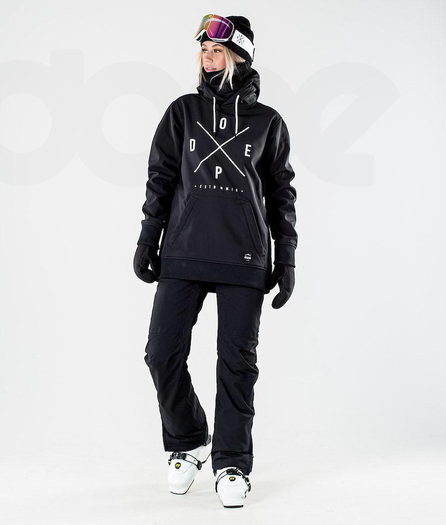 Black Women's Dope Yeti W 10k Ski Jackets | AURW3701