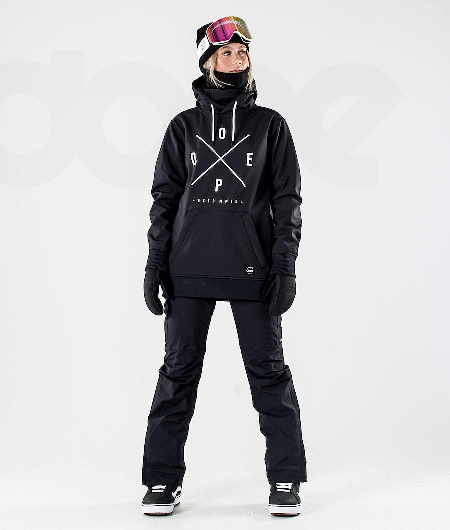 Black Women's Dope Yeti W 10k Snowboard Jackets | AUWY3522