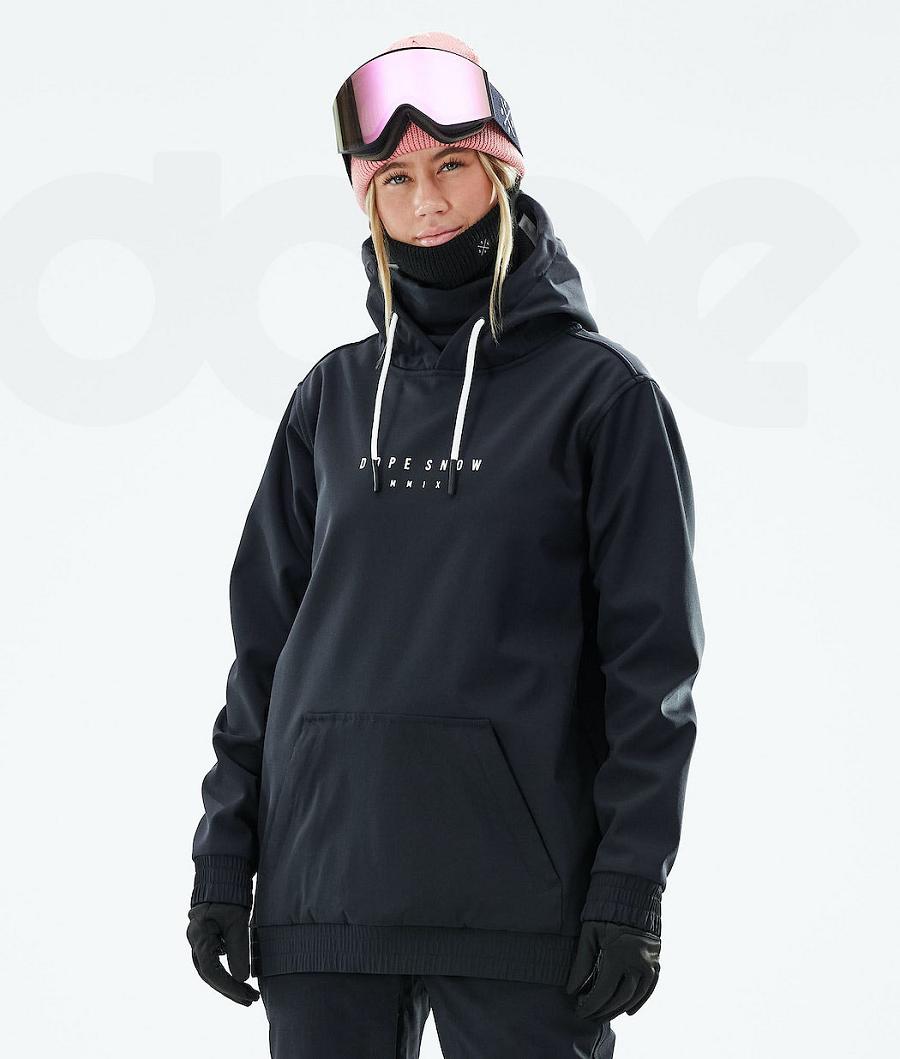 Black Women's Dope Yeti W 2021 Range Snowboard Jackets | AUSO3530