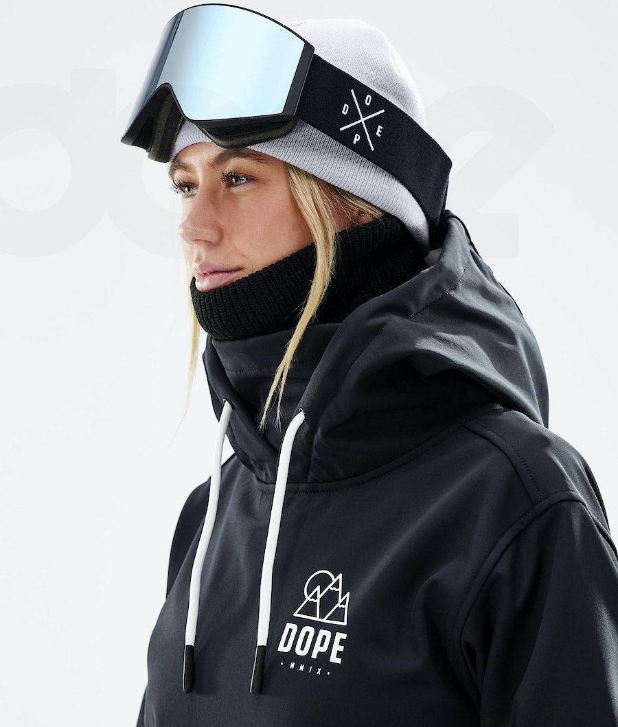 Black Women's Dope Yeti W 2021 Rise Snowboard Jackets | AUPQ3532