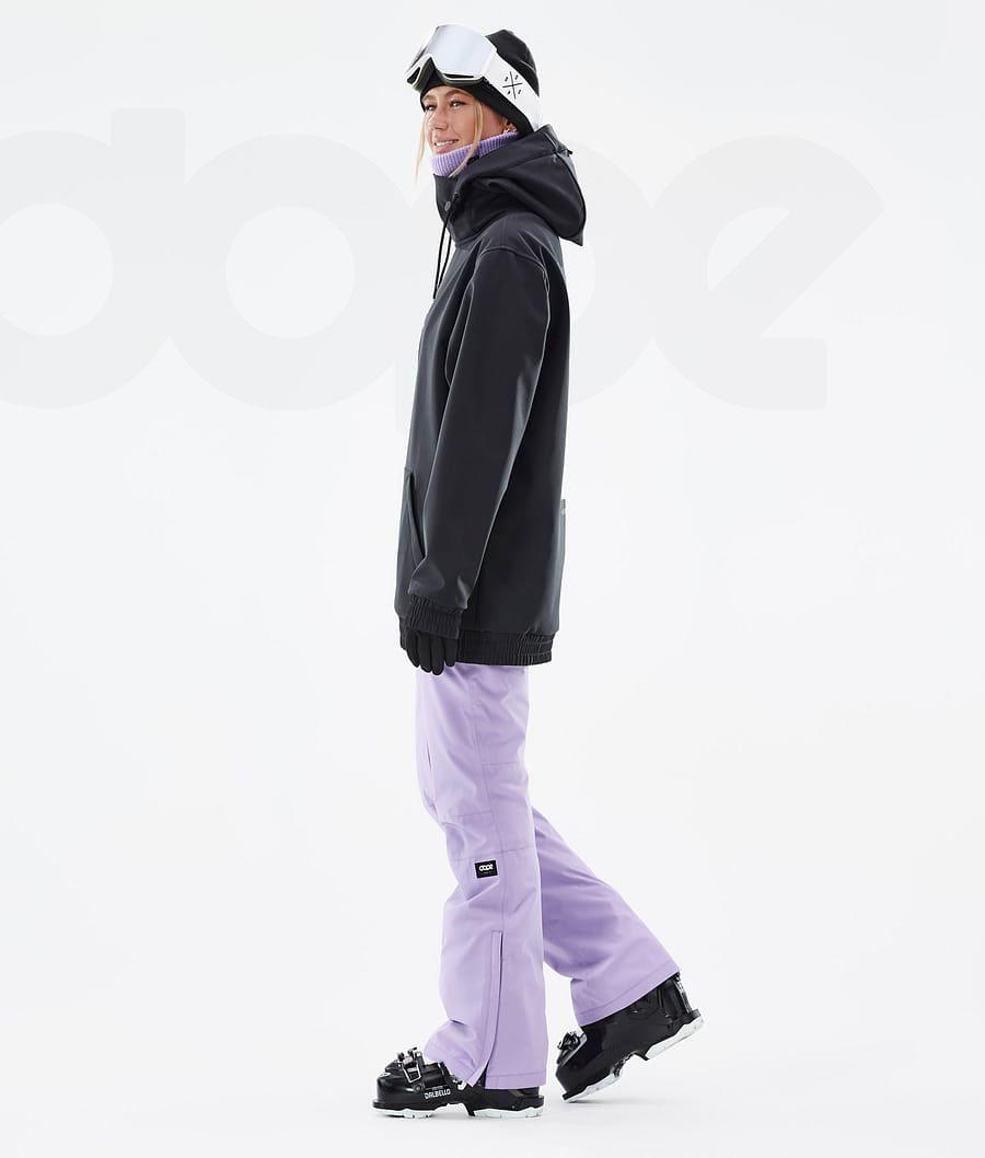 Black Women's Dope Yeti W Peak Ski Jackets | AUZG3711