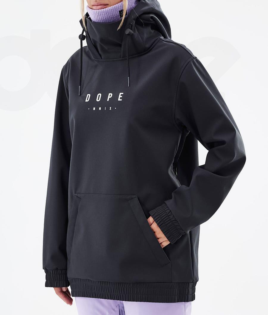 Black Women's Dope Yeti W Peak Ski Jackets | AUZG3711