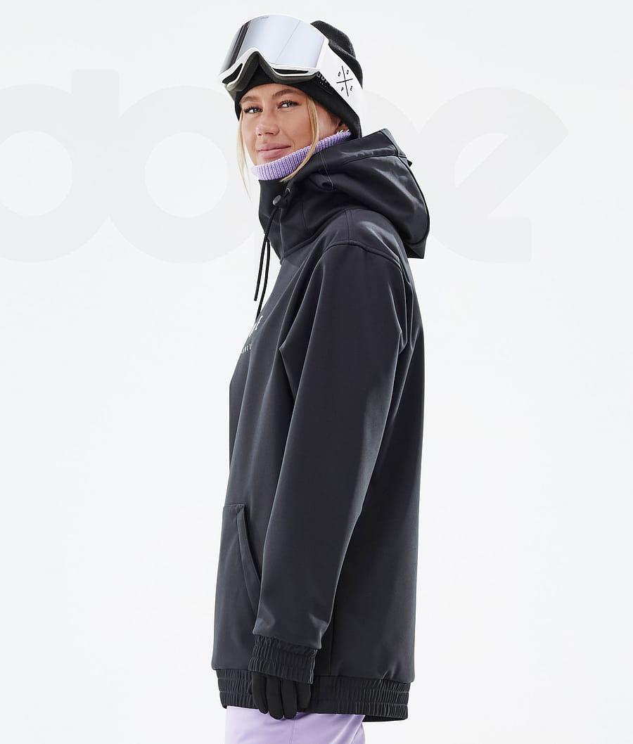 Black Women's Dope Yeti W Peak Ski Jackets | AUZG3711