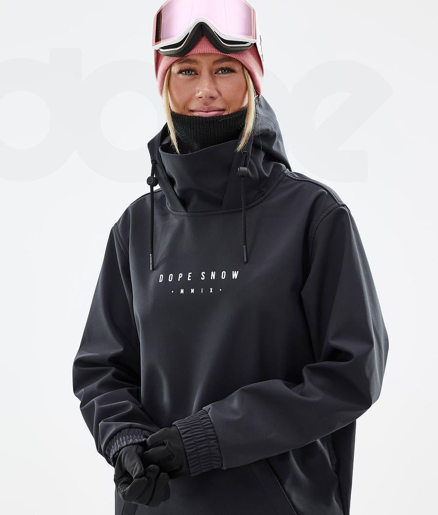 Black Women's Dope Yeti W Range Snowboard Jackets | AUEX3546