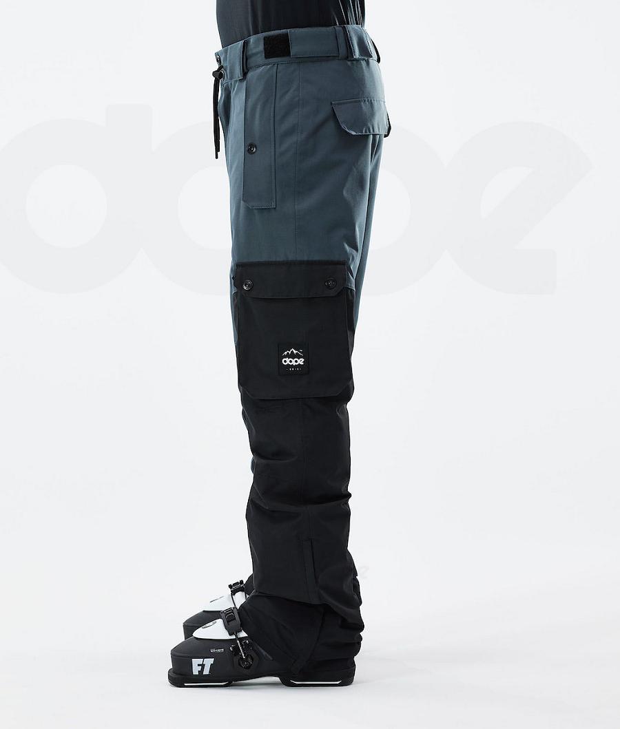 Blue / Black Men's Dope Adept 2021 Ski Pants | AUDN2599