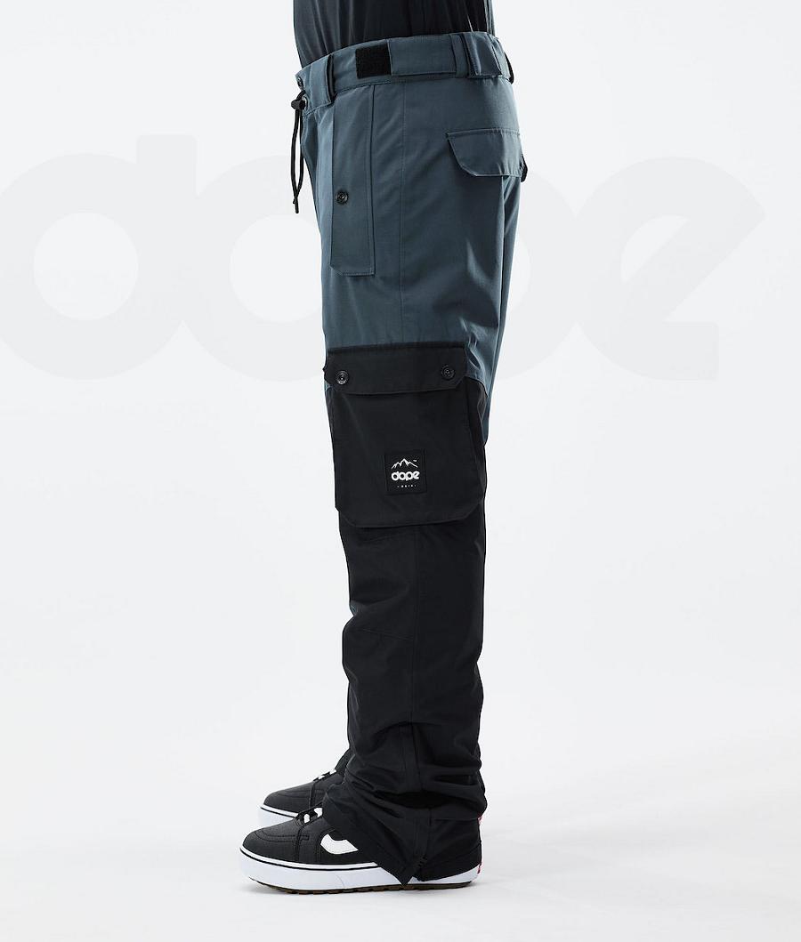 Blue / Black Men's Dope Adept 2021 Snowboard Pants | AUBC2536