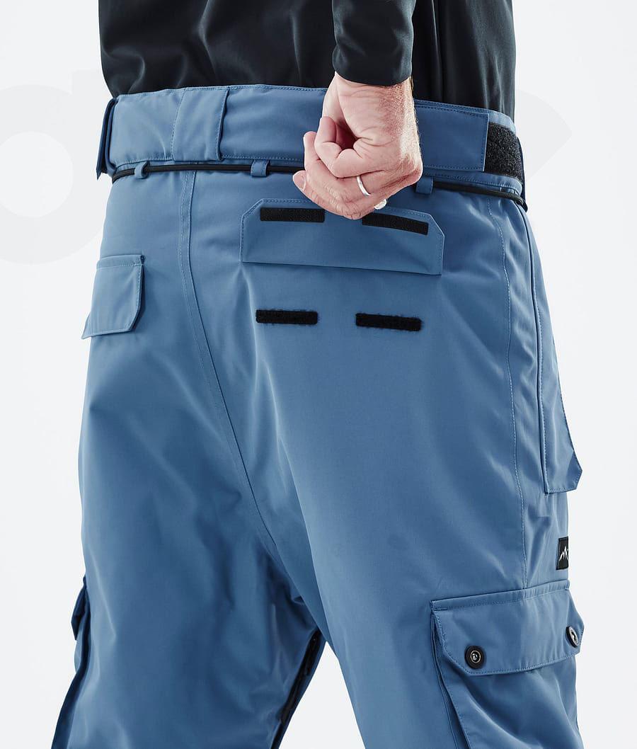 Blue / Grey Men's Dope Iconic Ski Pants | AUWY2637