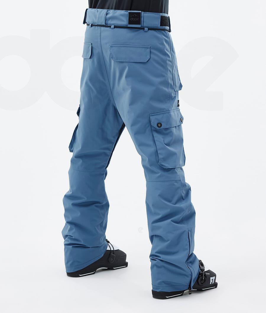 Blue / Grey Men's Dope Iconic Ski Pants | AUWY2637