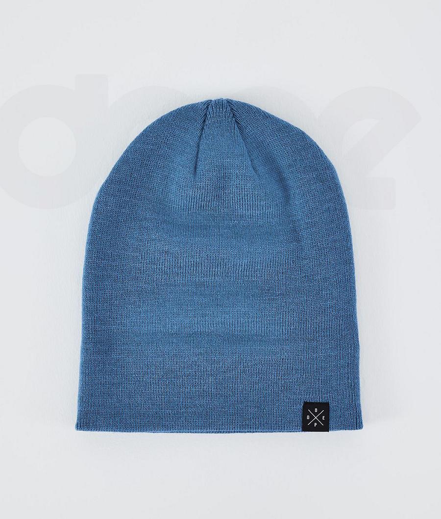 Blue / Grey Men's Dope Solitude Beanie | AUAP3214