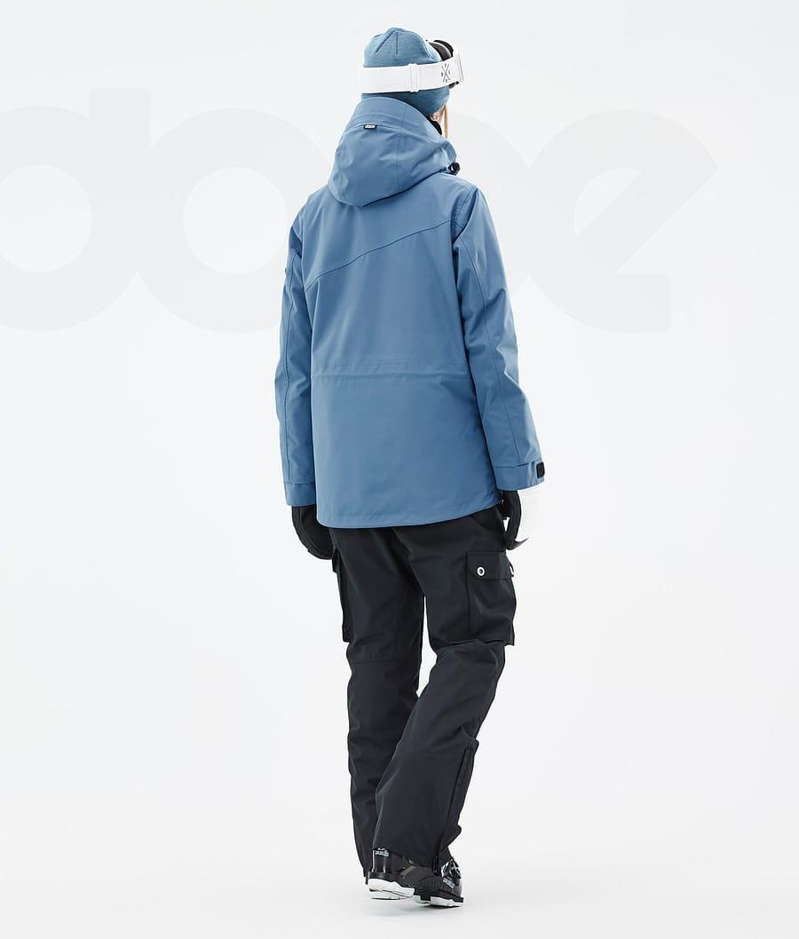 Blue / Grey Women's Dope Adept W Ski Jackets | AUFM3562