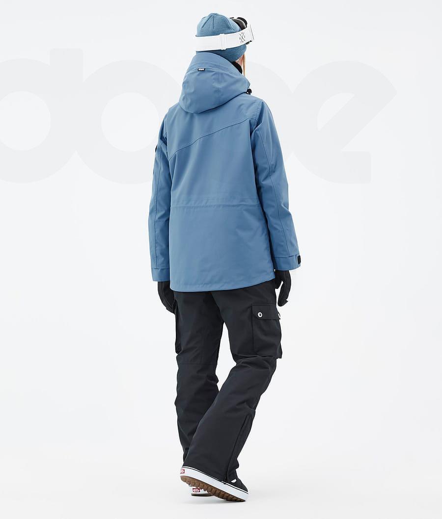 Blue / Grey Women's Dope Adept W Snowboard Jackets | AUAP3382