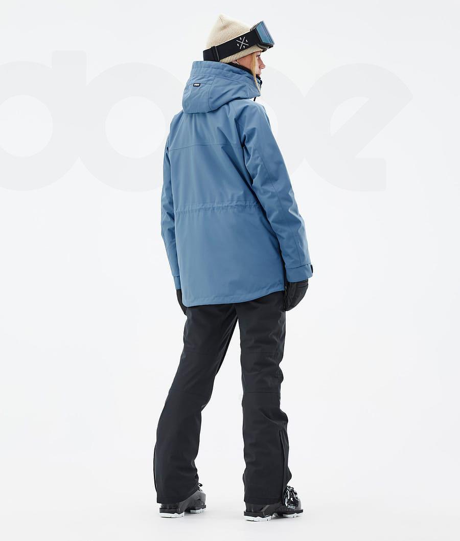 Blue / Grey Women's Dope Akin W Ski Jackets | AUQZ3575