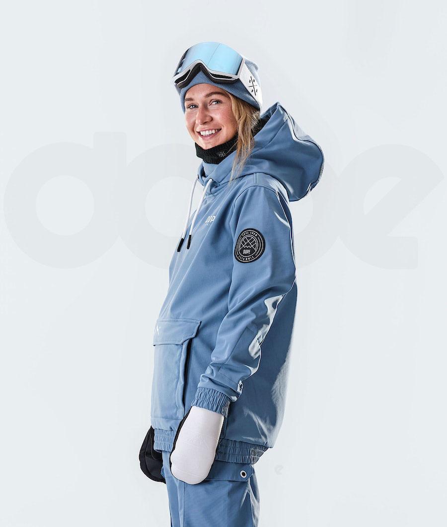 Blue / Grey Women's Dope Wylie W 10k Capital Snowboard Jackets | AUHK3508