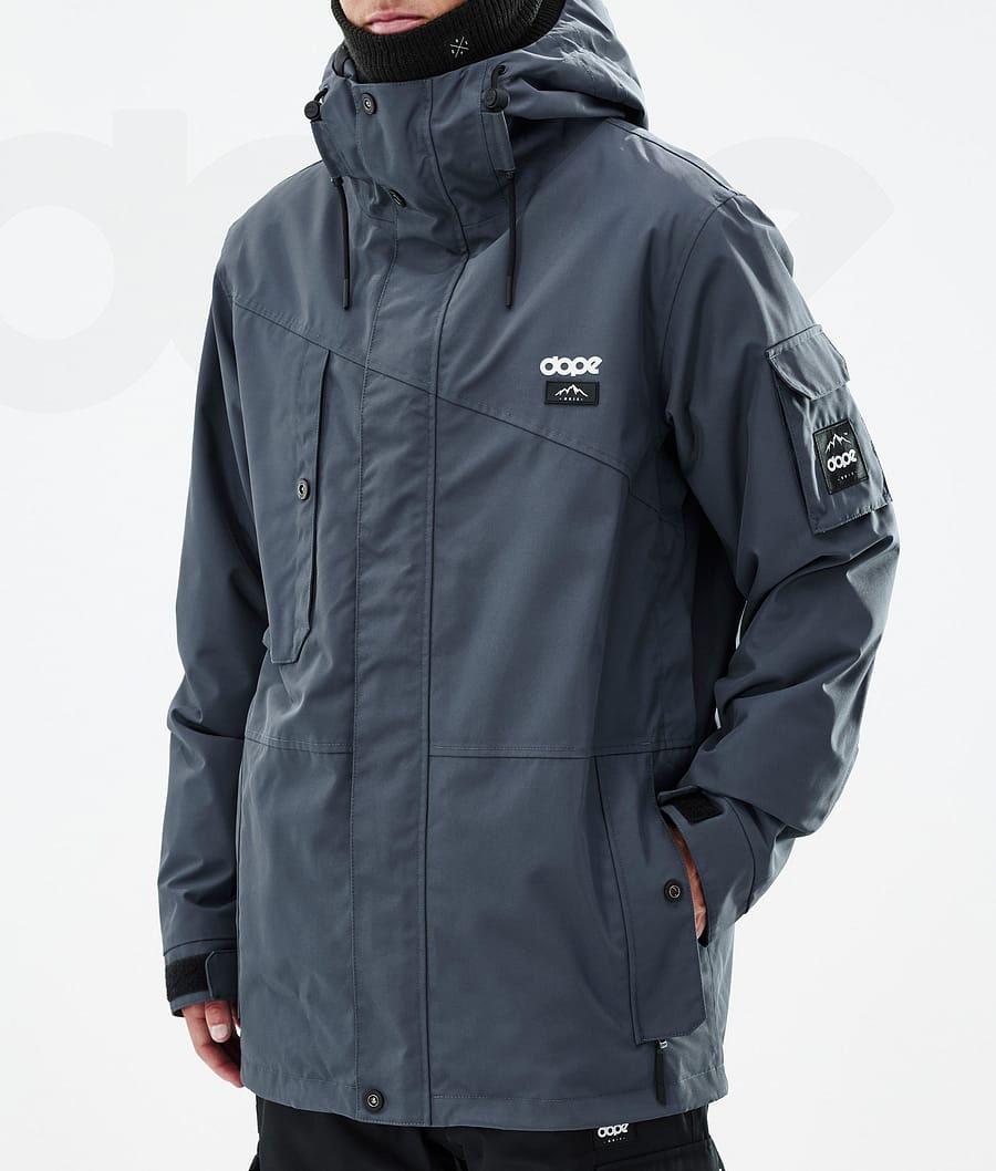 Blue Men's Dope Adept Snowboard Jackets | AUUT2721