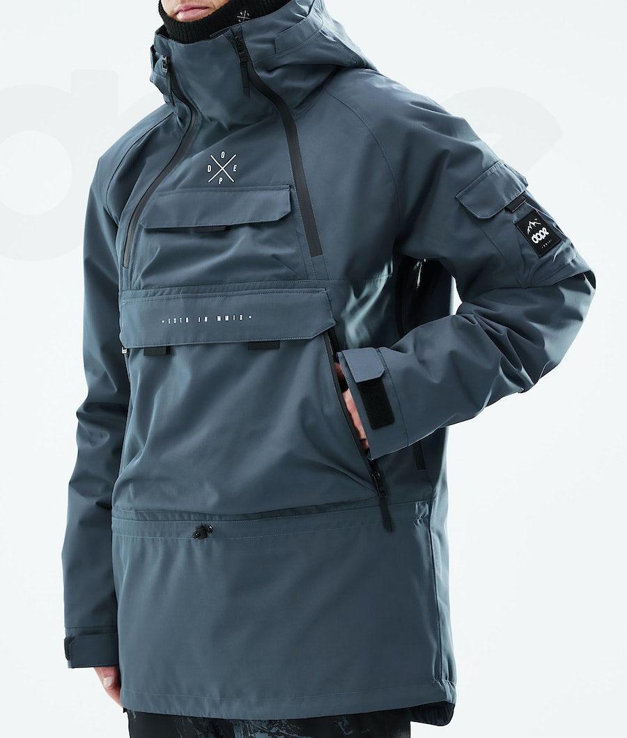 Blue Men's Dope Akin 2021 Snowboard Jackets | AUOR2745