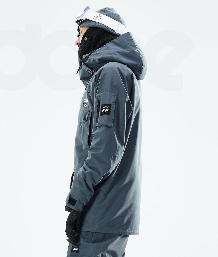 Blue Men's Dope Annok 2021 Snowboard Jackets | AUBC2756