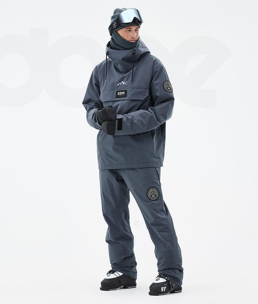 Blue Men's Dope Blizzard Ski Jackets | AUCE2900