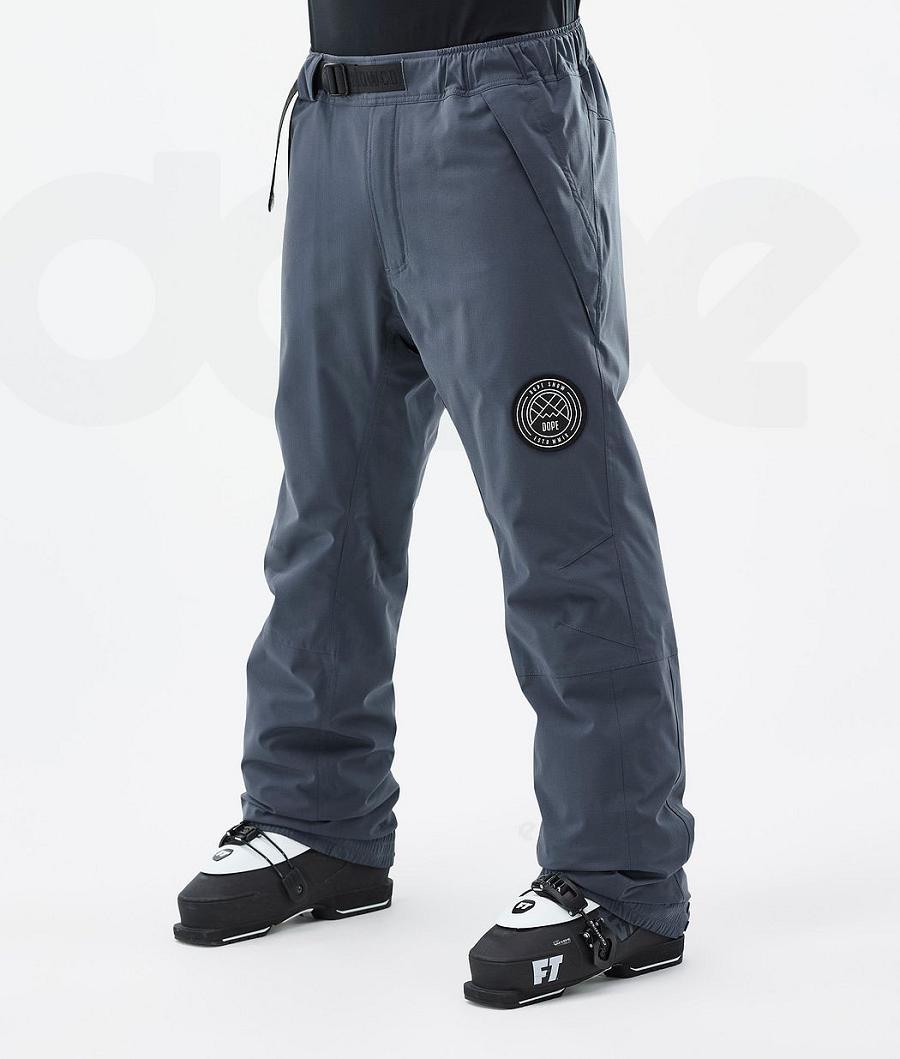 Blue Men\'s Dope Blizzard Ski Pants | AUKI2620