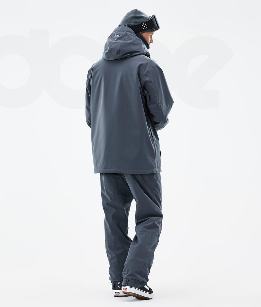 Blue Men's Dope Blizzard Snowboard Jackets | AUGL2766