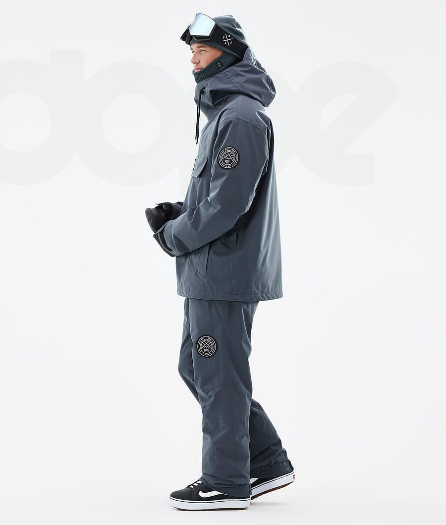 Blue Men's Dope Blizzard Snowboard Jackets | AUGL2766