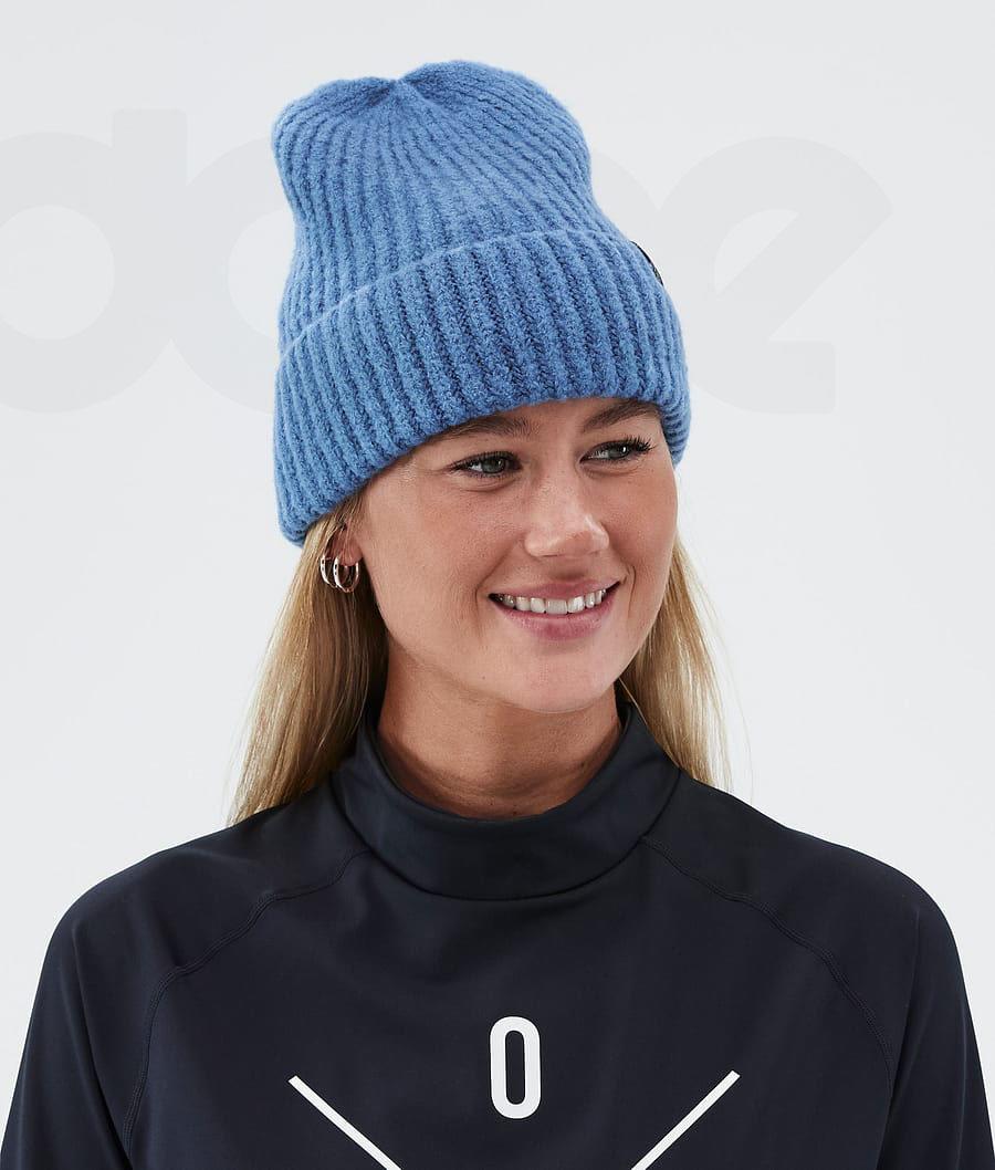 Blue Men's Dope Chunky Beanie | AUDN3167