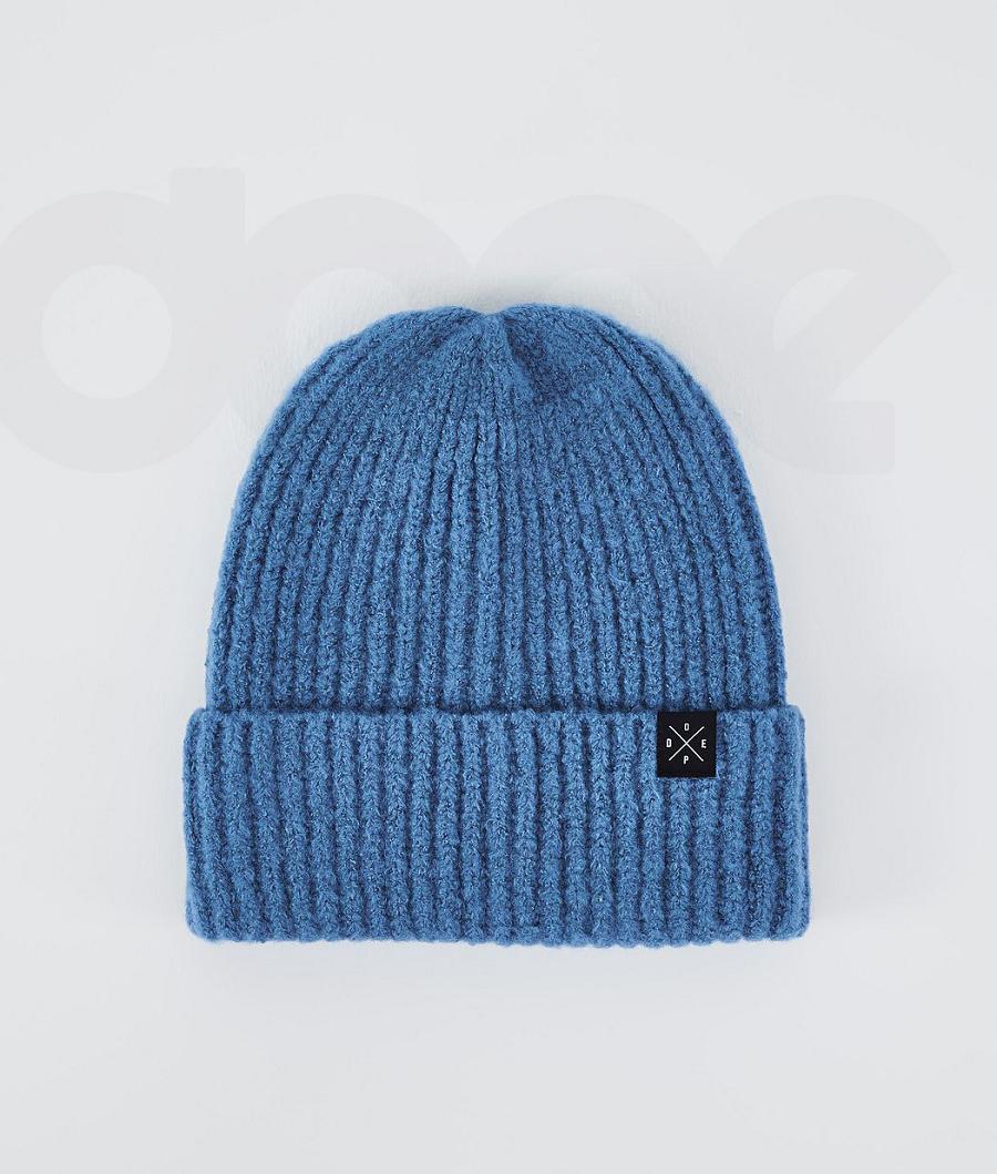 Blue Men\'s Dope Chunky Beanie | AUDN3167