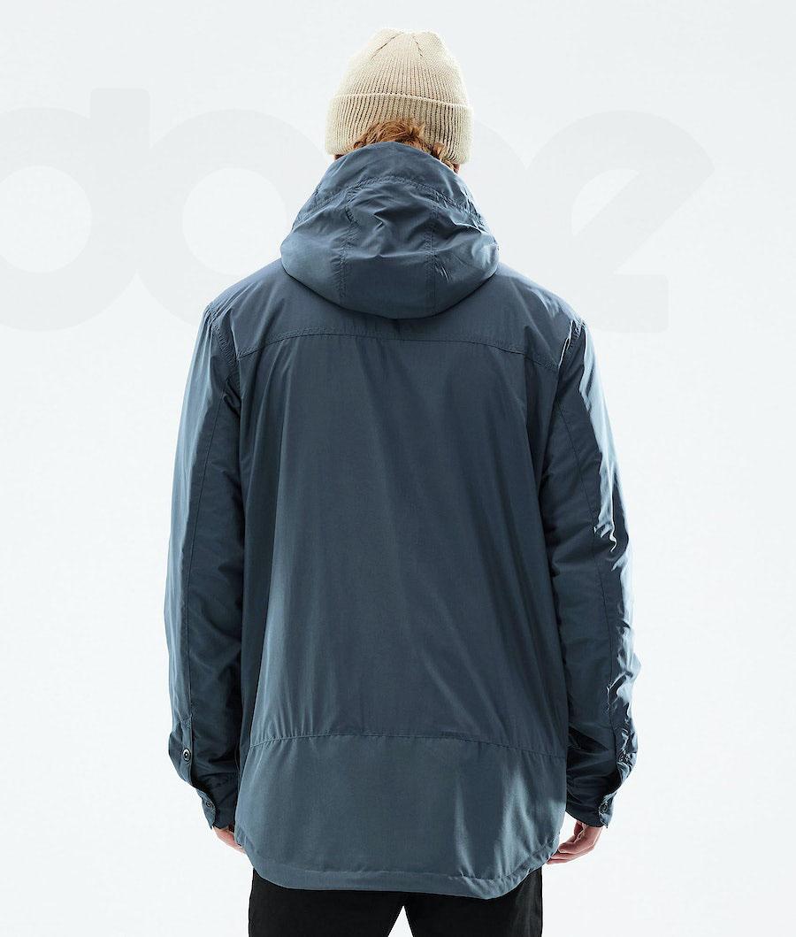 Blue Men's Dope Insulated Outdoor Jackets | AUIS2702