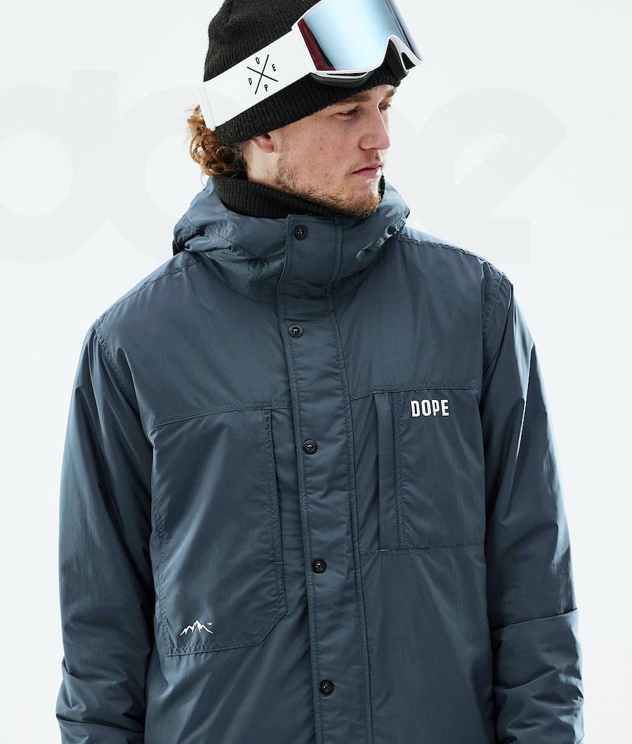 Blue Men's Dope Insulated Snowboard Jackets | AUTV2794