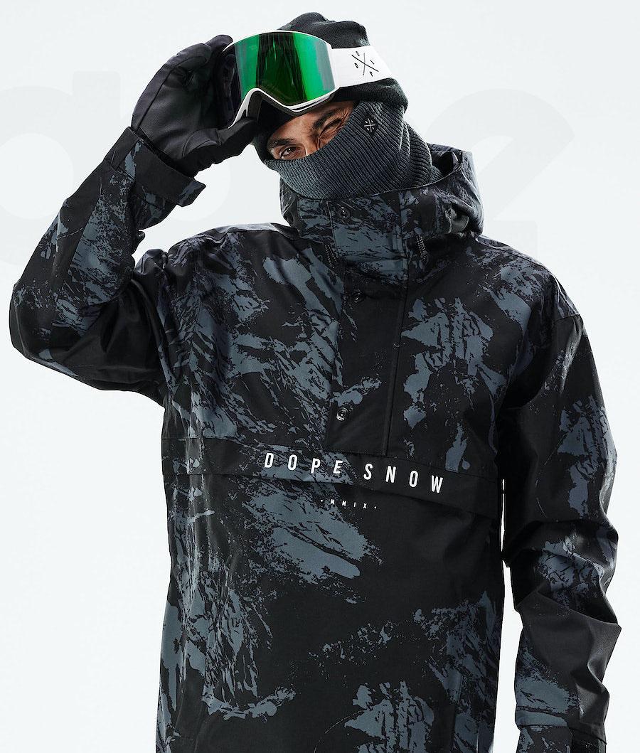 Blue Men's Dope Legacy 2021 Paint Snowboard Jackets | AUXF2804