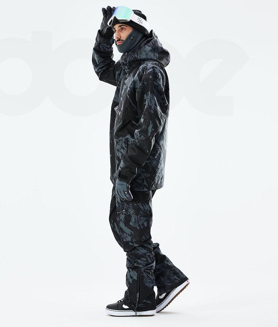 Blue Men's Dope Legacy 2021 Paint Snowboard Jackets | AUXF2804