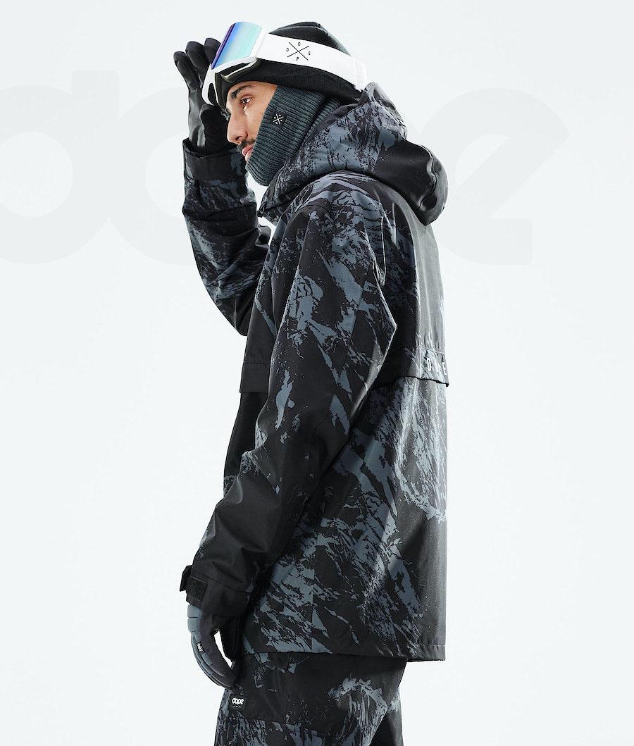 Blue Men's Dope Legacy 2021 Paint Snowboard Jackets | AUXF2804