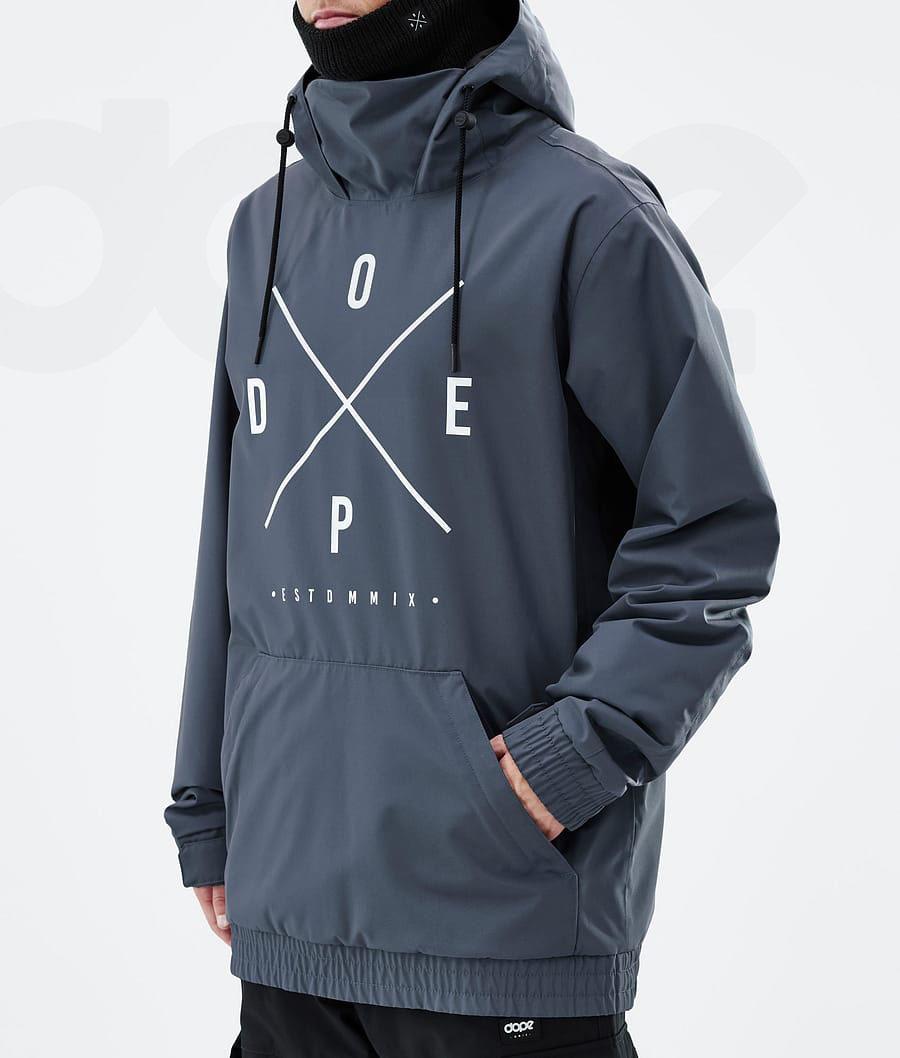 Blue Men's Dope Migoo 2X-Up Snowboard Jackets | AUJJ2808