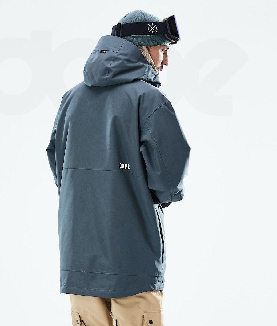 Blue Men's Dope Mojo Snowboard Jackets | AUHK2809