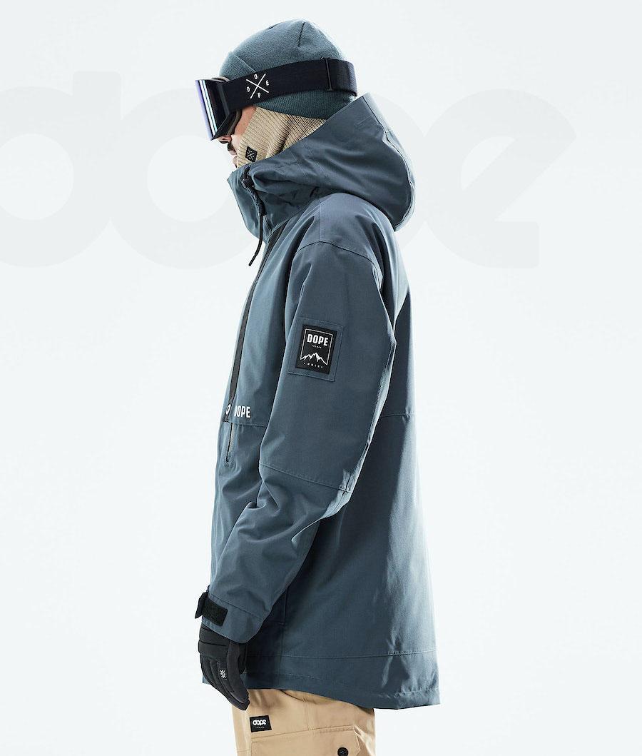 Blue Men's Dope Mojo Snowboard Jackets | AUHK2809