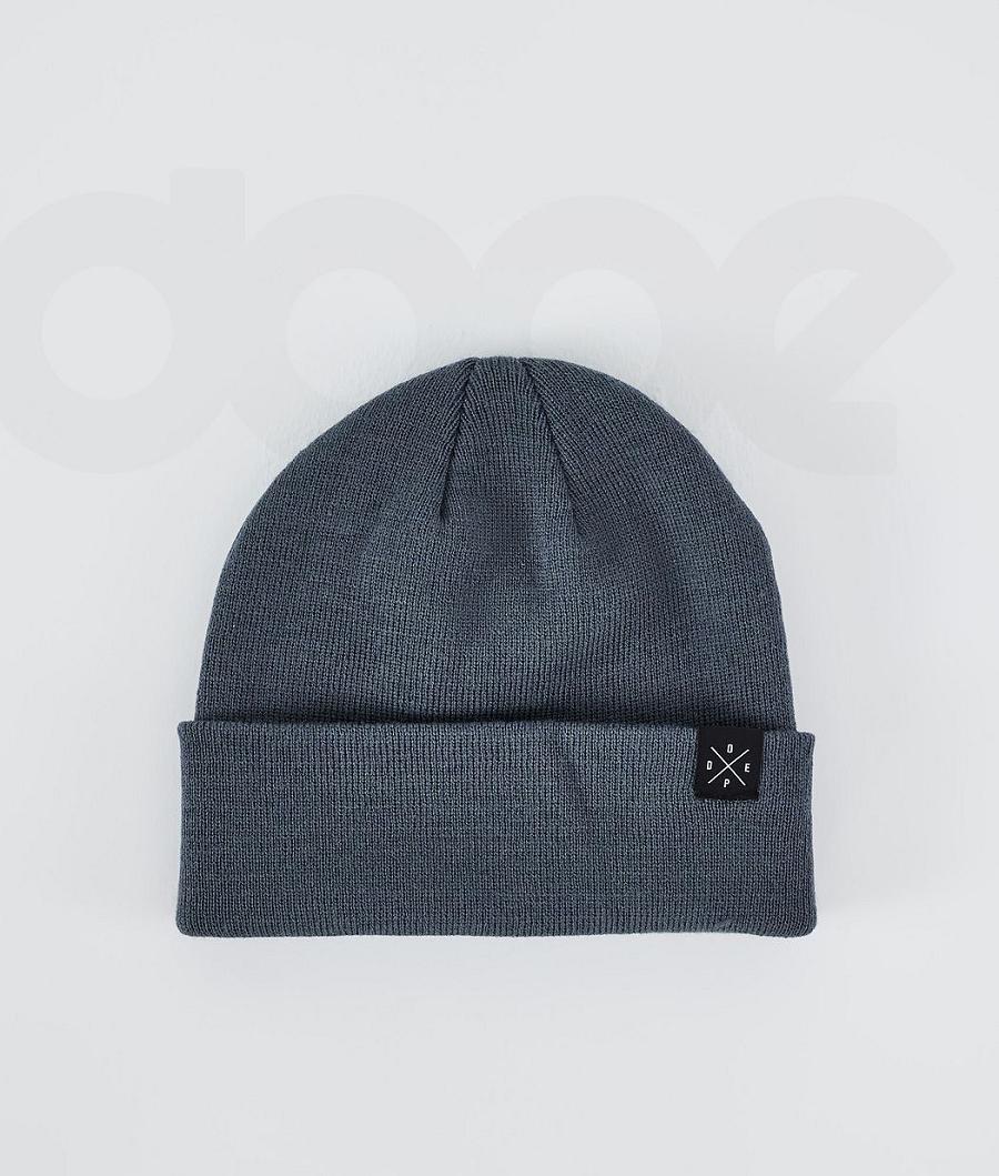 Blue Men\'s Dope Solitude Beanie | AUOR3216