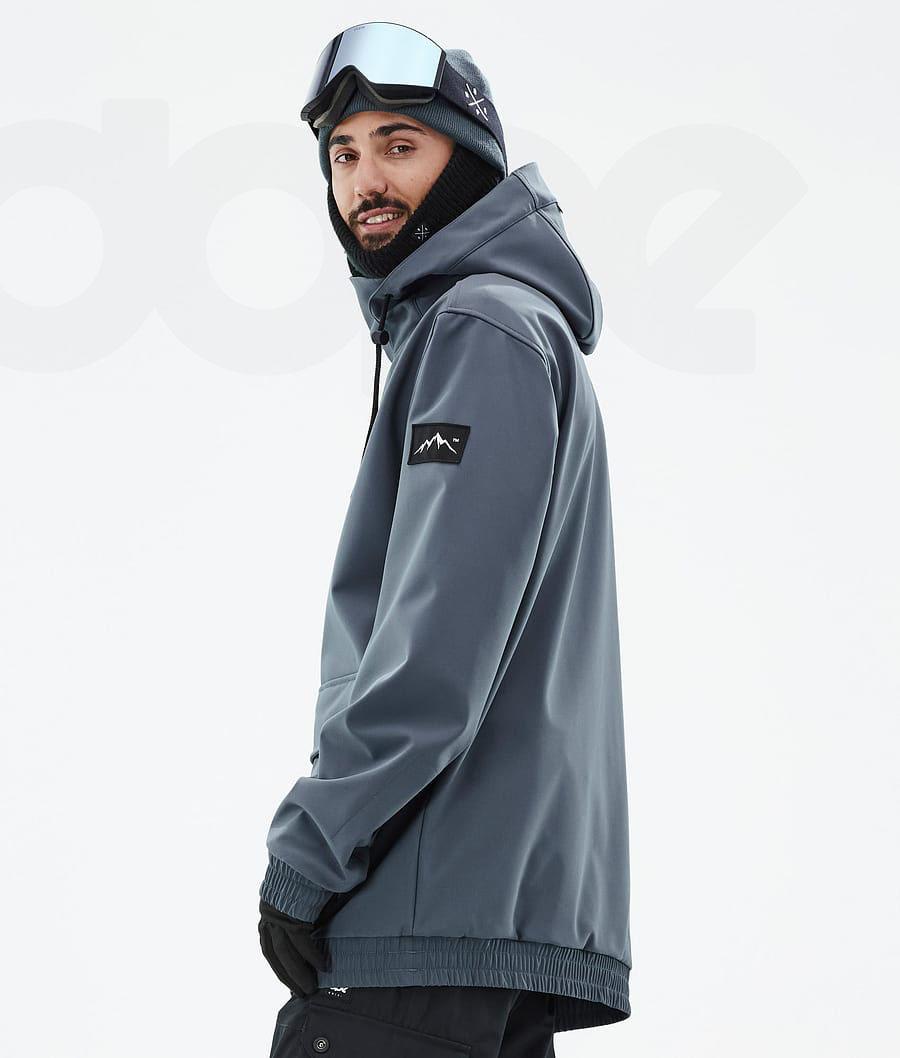 Blue Men's Dope Wylie DS Ski Jackets | AUZG2947