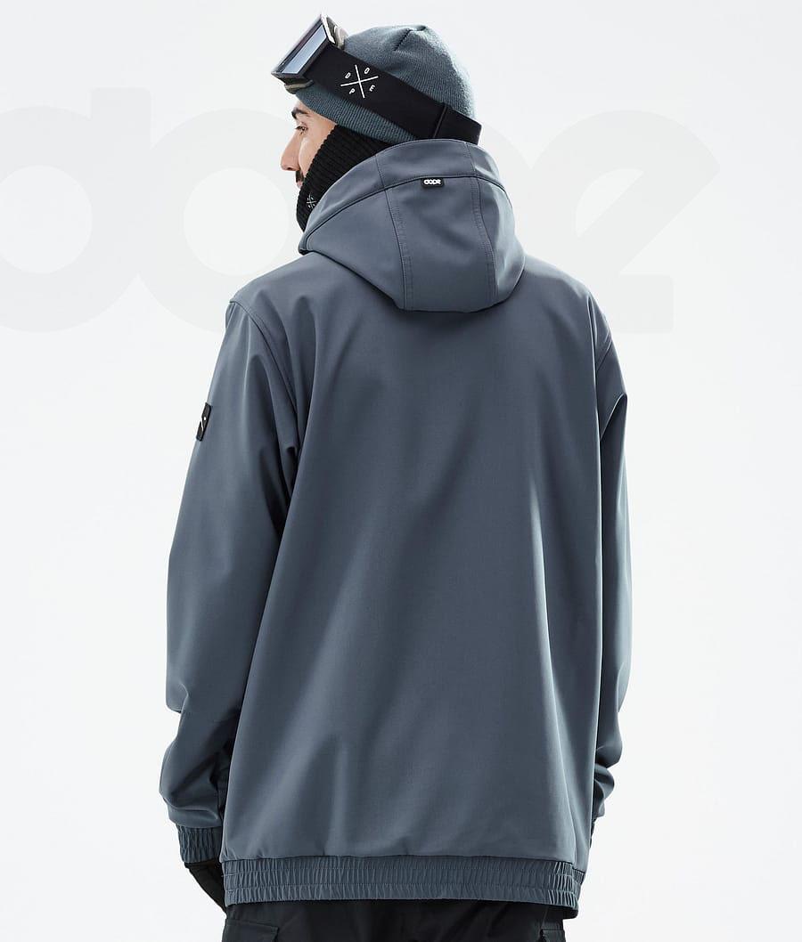 Blue Men's Dope Wylie DS Ski Jackets | AUZG2947