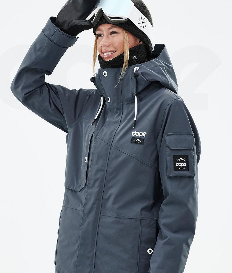 Blue Women's Dope Adept W Snowboard Jackets | AUOR3384